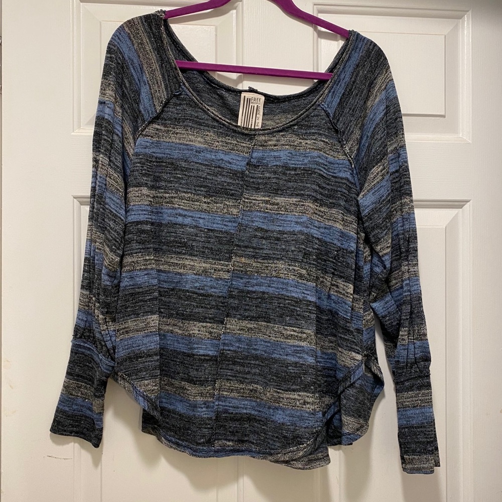 💙Striped Free People top 💙